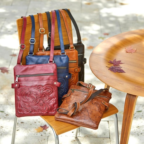 Patricia Nash Prizzi Leather Crossbody 2024 www.alhudapk